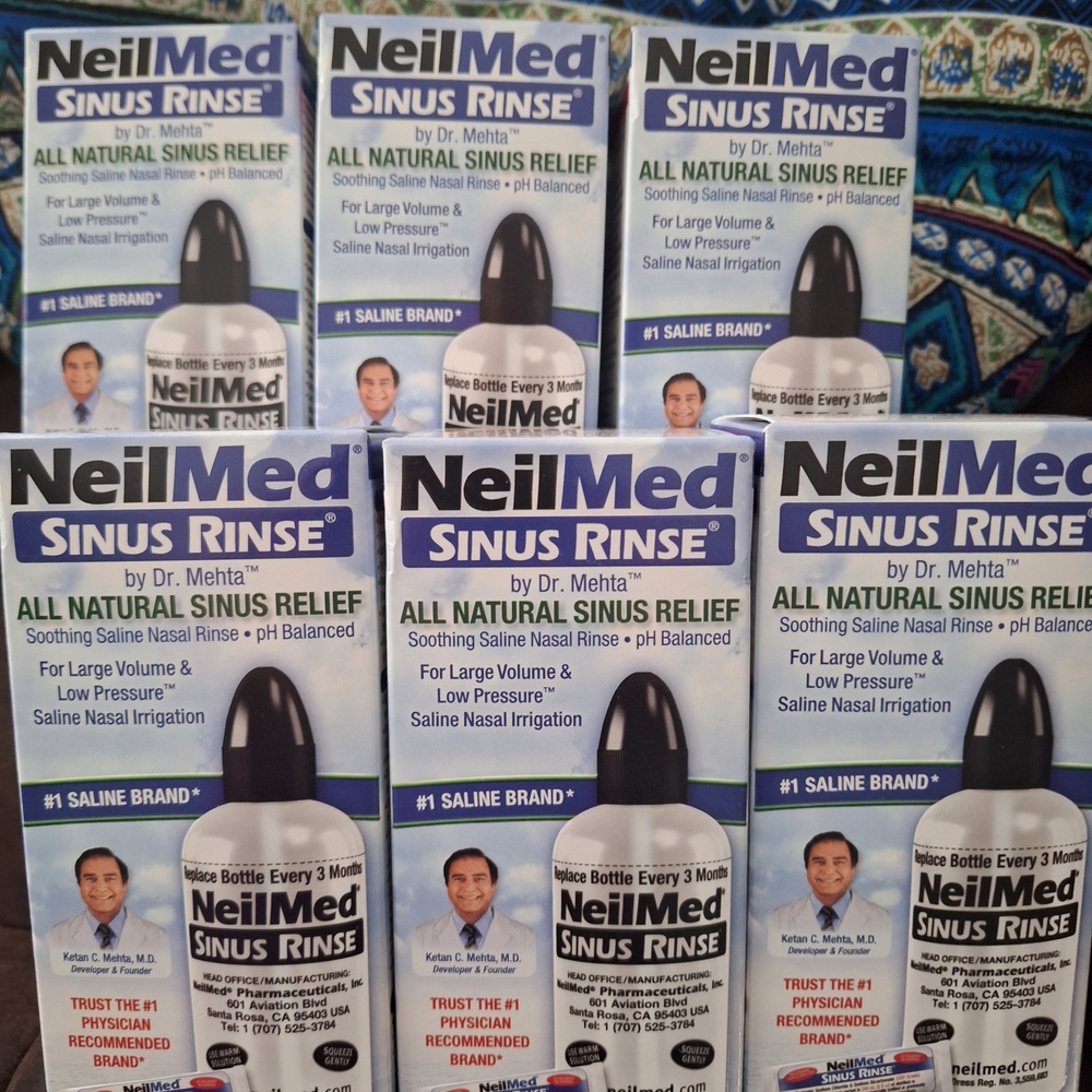 6 NeilMed Sinus Rinse Kits